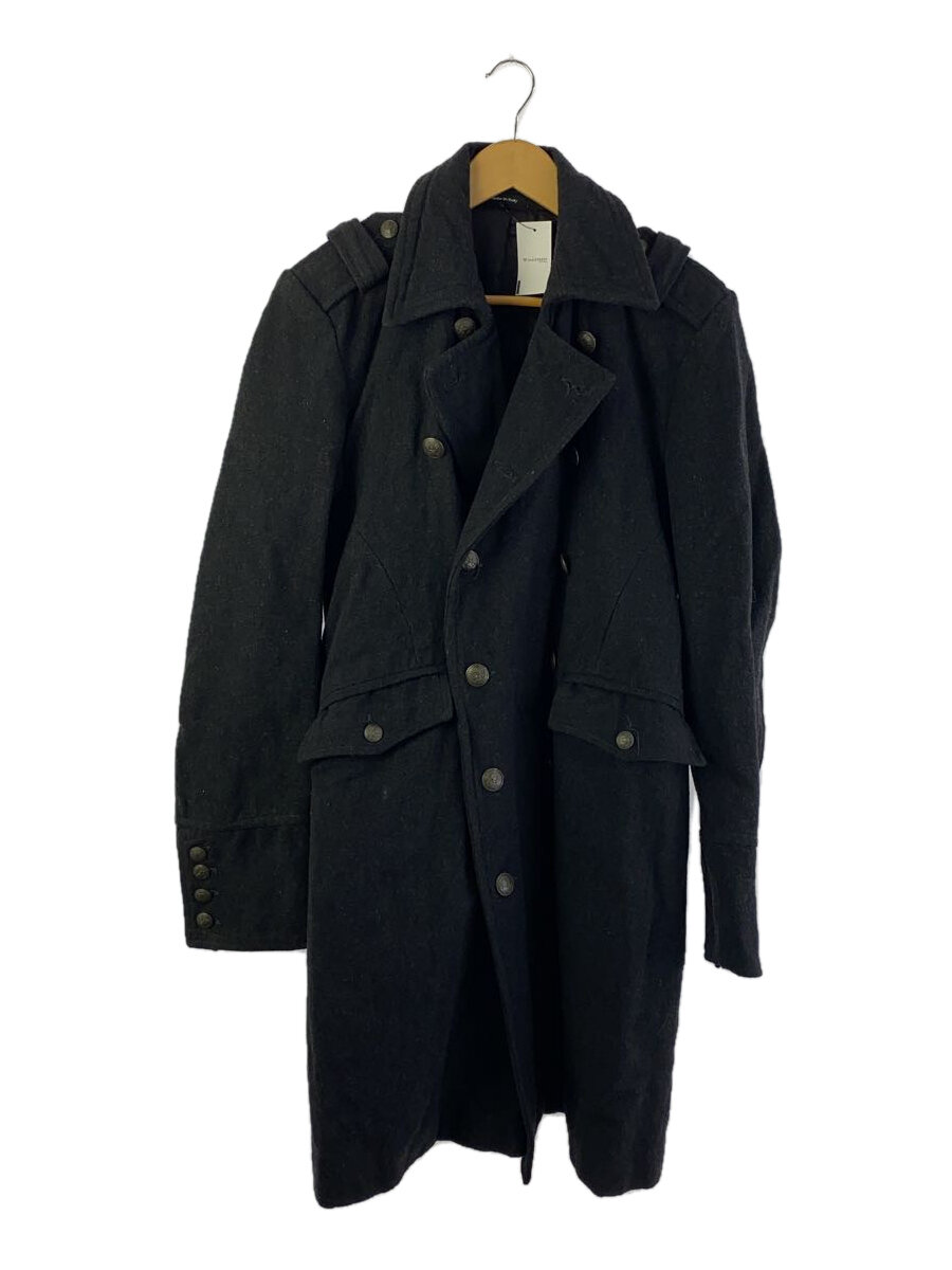 【中古】RICE/縮絨/イタリア製/コート/--/ウール/GRY【メンズウェア】