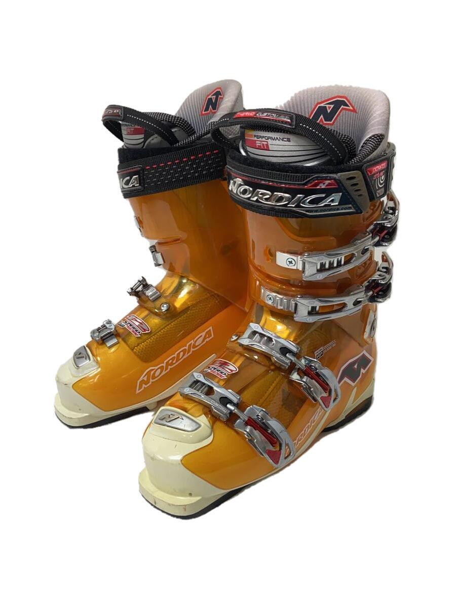 【中古】NORDICA◆スキーブーツ/26cm/YLW【スポーツ】