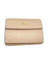 【中古】FURLA◆3つ折り財布/--/BEG/無地/レディース/PCY9UNO B30000//【服飾雑貨他】(4)