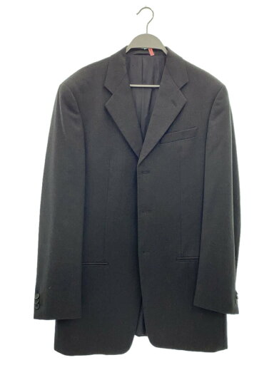 【中古】ARMANI COLLEZIONI◆コート/--/ウール/BLK/無地【メンズウェア】 【中古】ARMANI COLLEZIONI◆コート/--/ウール/BLK/無地【メンズウェア】
