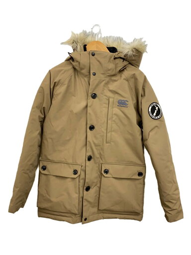 【中古】canterbury◆ダウンジャケット/INVERCARGILL DOWN MIDDLE/M/ナイロン/BEG/RA70573【メンズウェア】 【中古】canterbury◆ダウンジャケット/INVERCARGILL DOWN MIDDLE/M/ナイロン/BEG/RA70573【メンズウェア】