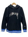 【中古】STUSSY◆パーカー/M/コットン/BLK/C8-G121【メンズウェア】(4)