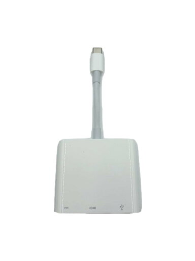 【中古】Apple◆USB-CDigitalAVMultiport/アダプタ【家電・ビジュアル・オーディオ】 【中古】Apple◆USB-CDigitalAVMultiport/アダプタ【家電・ビジュアル・オーディオ】