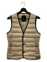 【中古】TATRAS◆ベスト/1/ナイロン/CRM【メンズウェア】