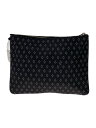 【中古】COACH◆クラッチバッグ/ナイロン/NVY/無地/g1733-f11457【バッグ】