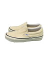 【中古】VANS◆ローカットスニーカー/7M/WHT/キャンバス/508731【シューズ】