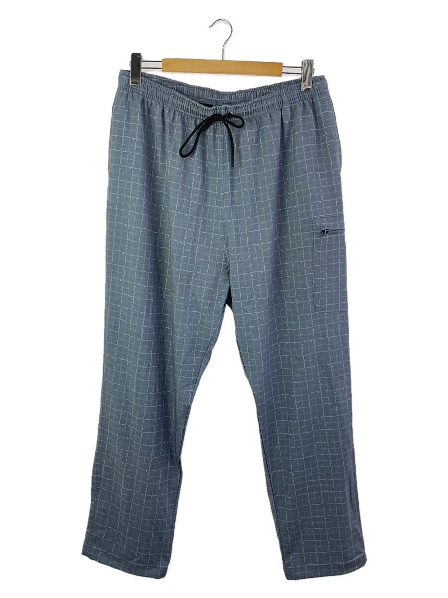 【中古】rajabrooke◆ボトム/L/ナイロン/GRY/総柄/KERJA PANTS4【メンズウェア】