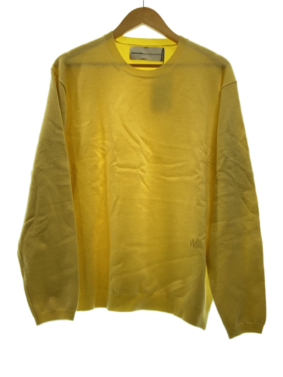 walenode◆walenode/ニット・セーター(厚手)/2/ウール/YLW/無地/wn22-13fw085-kw/黄色//