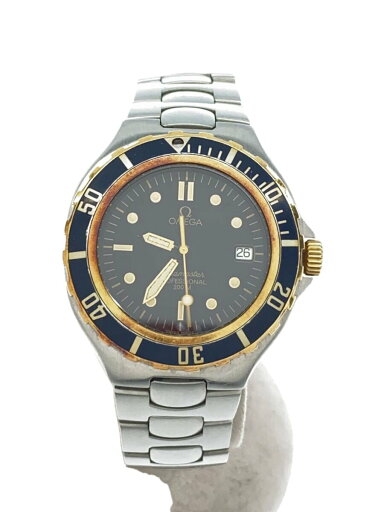 【中古】OMEGA◆腕時計/アナログ/BLK/SLV/1465/453//【服飾雑貨他】 【中古】OMEGA◆腕時計/アナログ/BLK/SLV/1465/453//【服飾雑貨他】