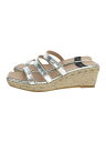 【中古】Gaimo espadrilles◆KIWI/多重ストラップジュートサンダル/35/SLV/27431-57491-1【シューズ】