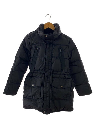 【中古】POLO RALPH LAUREN◆ロングダウンジャケット/L/ナイロン/BLK【レディースウェア】 【中古】POLO RALPH LAUREN◆ロングダウンジャケット/L/ナイロン/BLK【レディースウェア】