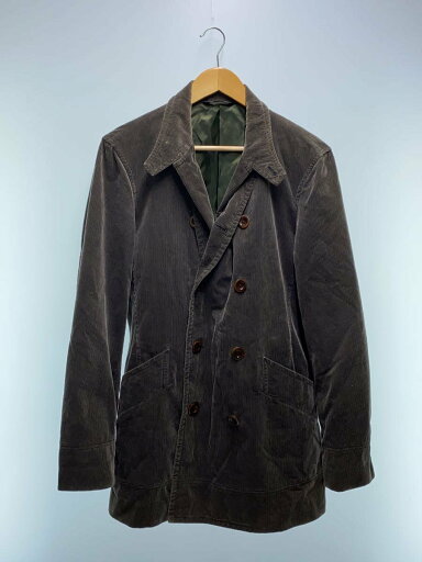 【中古】Paul Smith COLLECTION◆ダブルブレスト/ジャケット/L/コーデュロイ/KHK/PC-KS-39030/首周りヨゴレ//【メンズウェア】 【中古】Paul Smith COLLECTION◆ダブルブレスト/ジャケット/L/コーデュロイ/KHK/PC-KS-39030/首周りヨゴレ//【メンズウェア】