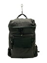 【中古】emmi◆リュック/ナイロン/GRY【バッグ】