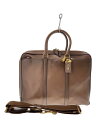 【中古】COACH◆ブリーフケース/レザー/ブラウン/55565【バッグ】