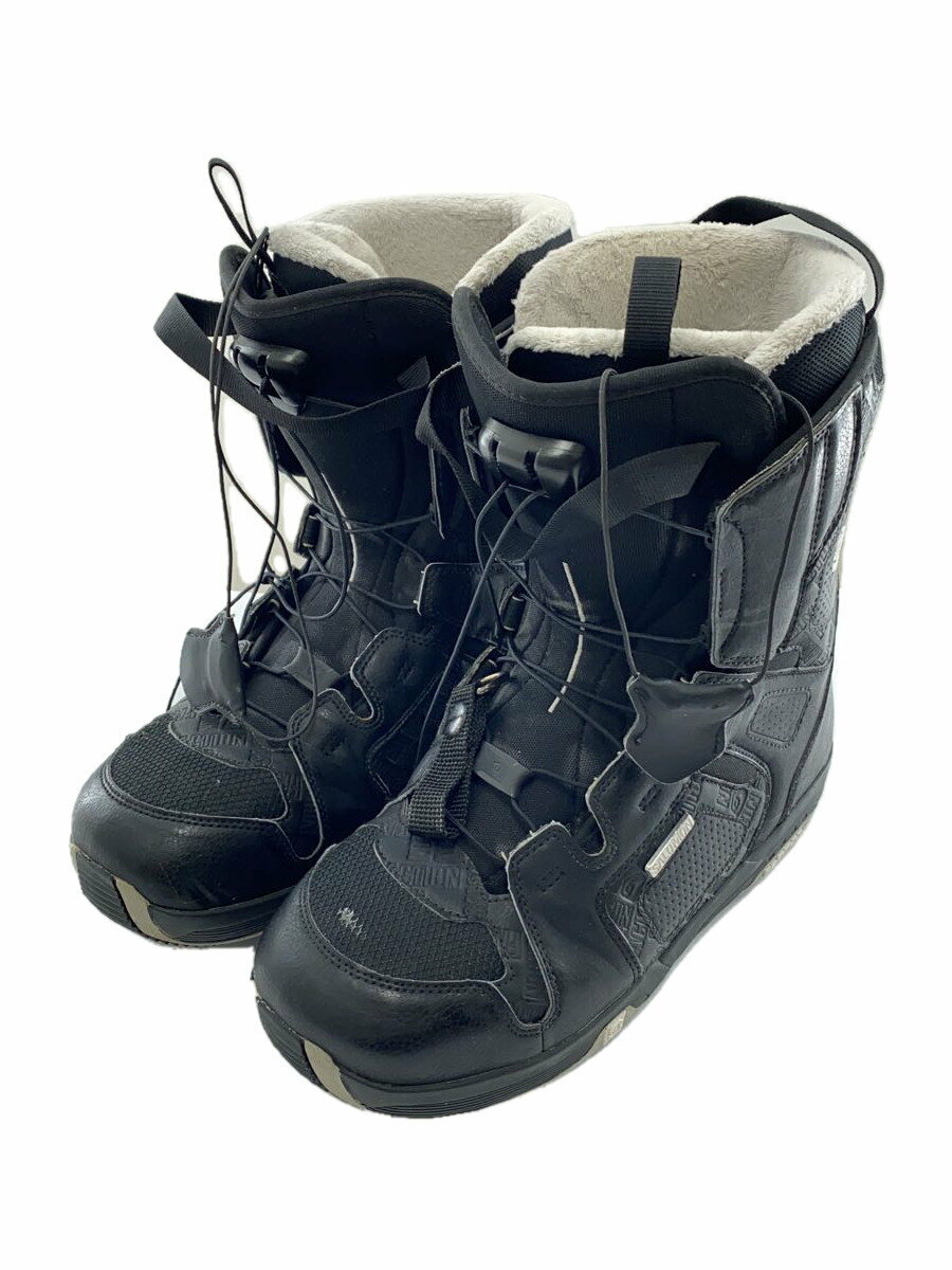 【中古】salomon◆スノーボードブーツ/27.5cm/BLK/107771//【スポーツ】