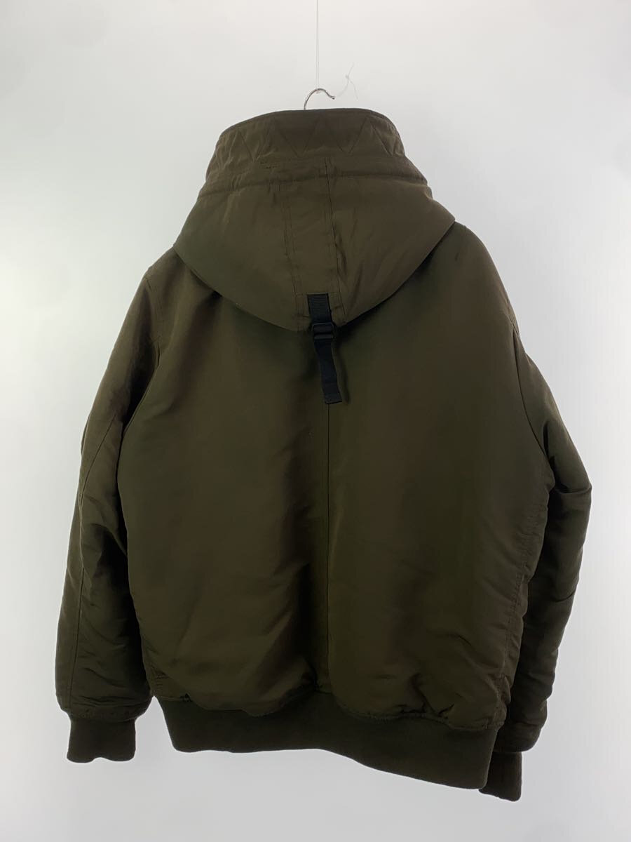 【中古】AVIREX◆中綿フーデッドジャケット/2L/ナイロン/KHK/6192208【メンズウェア】