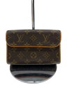 【中古】LOUIS VUITTON◆ポシェット・フロランティーヌ_モノグラム・キャンバス_BRW/PVC/BRW【バッグ】