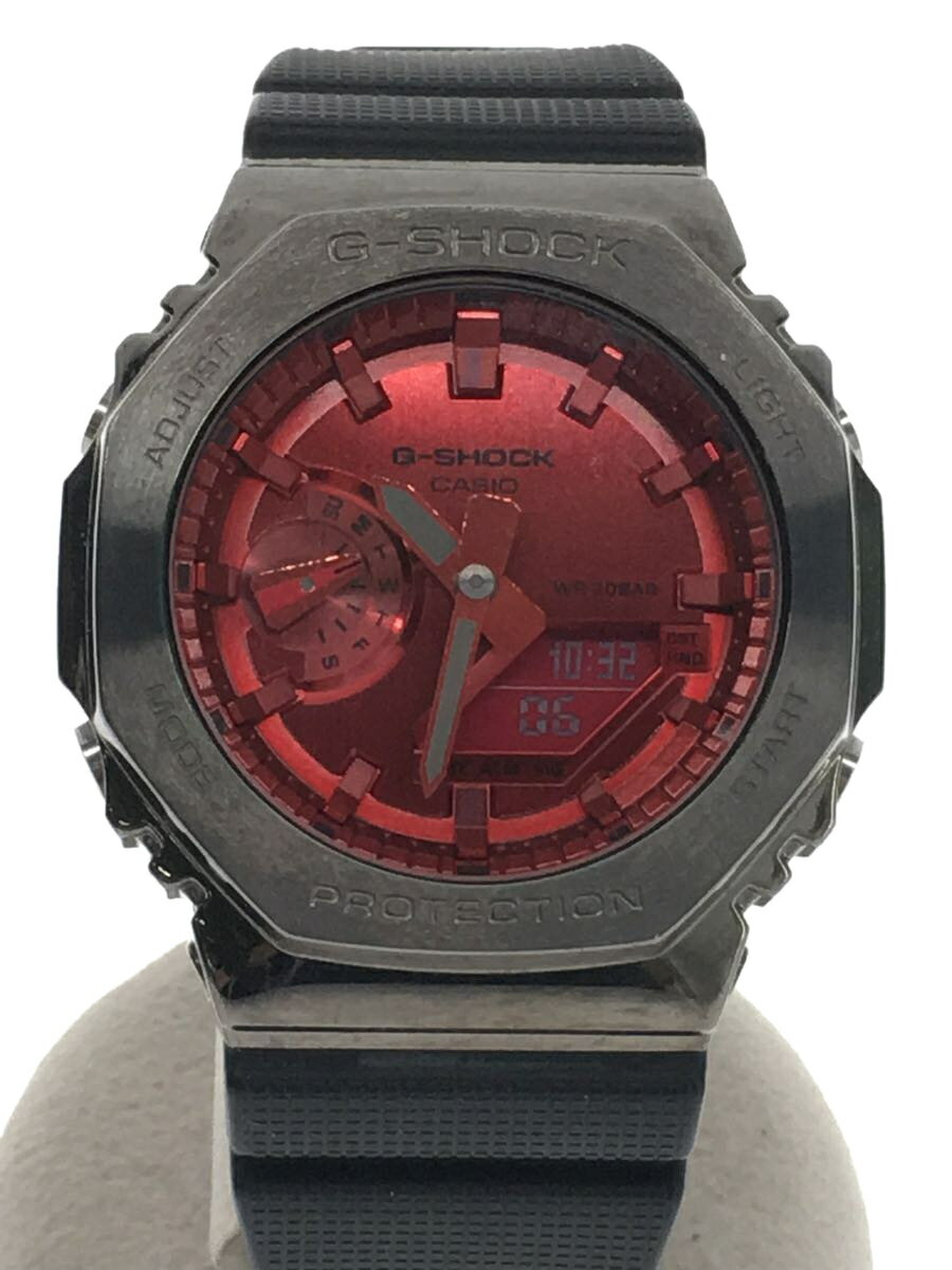 【中古】CASIO◆クォーツ腕時計/GM-2100B【服飾雑貨他】