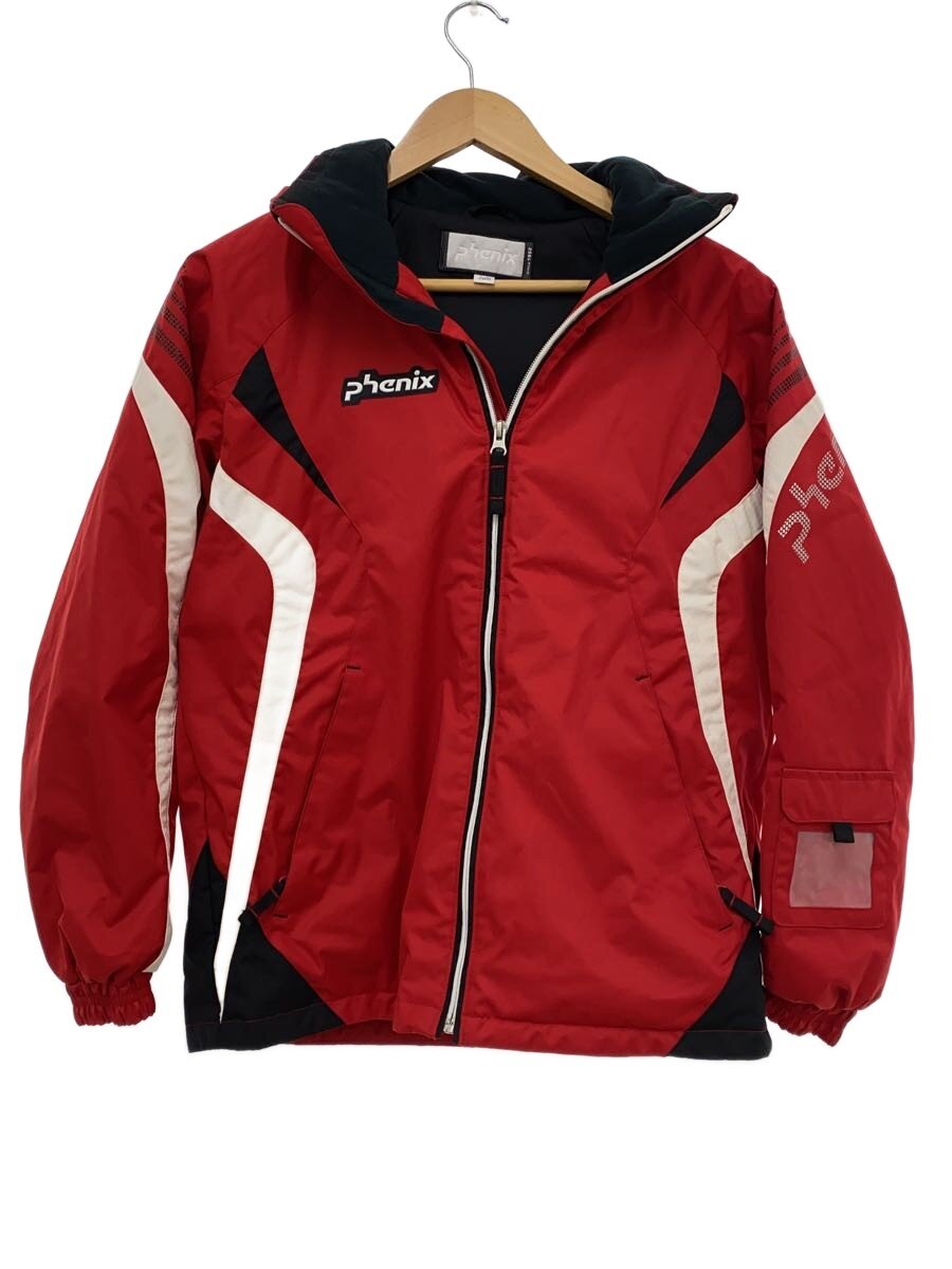 【中古】PHENIX◆キッズウィンターウェアー/160cm/ジャケット/RED/PS3G22P82【スポーツ】