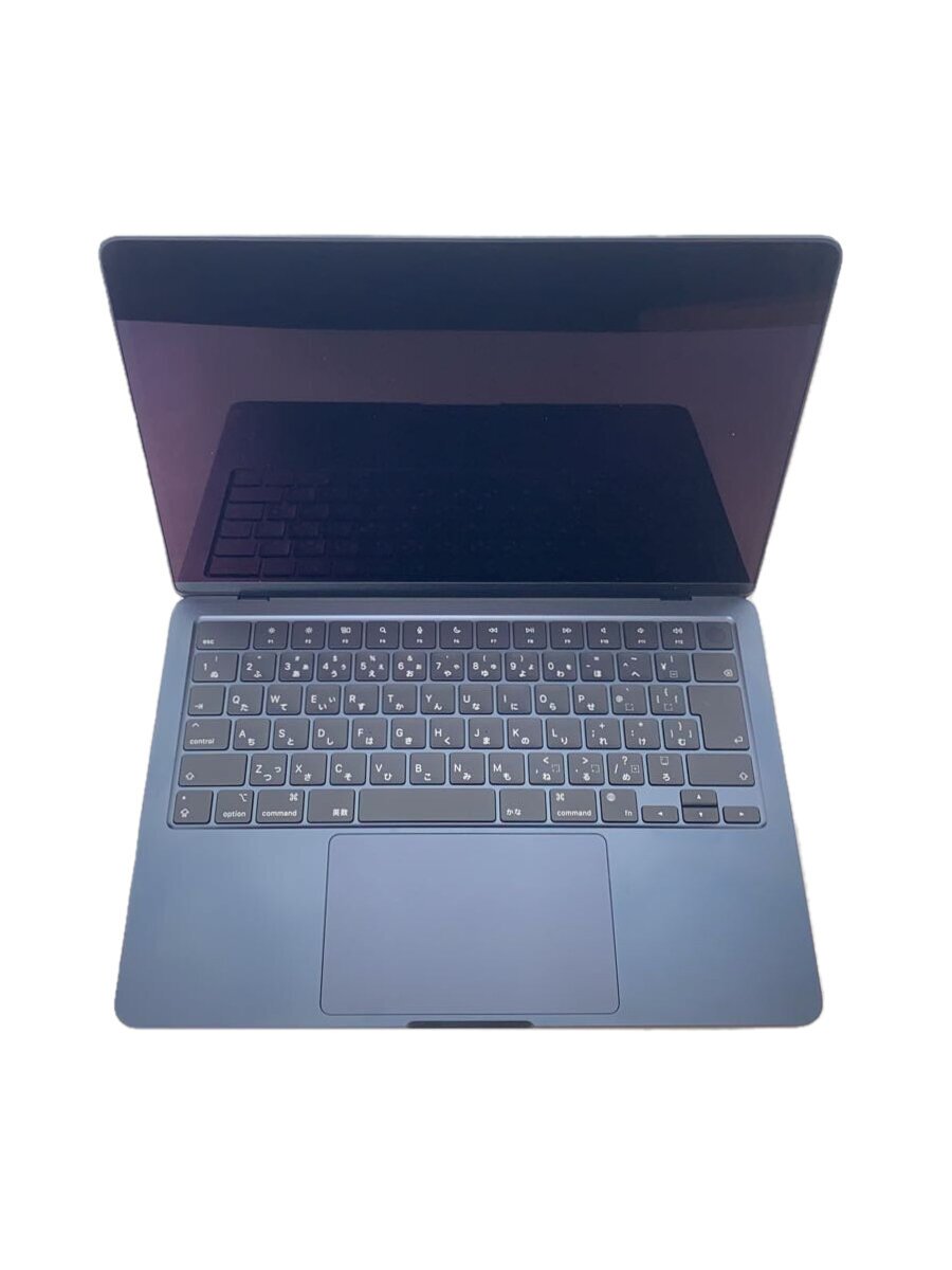 【中古】Apple◆ノートPC MacBookAir14 2(13-inch 2022) MLY43J/A [ミッドナイト]/8GB/SS【パソコン】