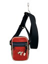 【中古】COACH◆ショルダーバッグ/--/RED/3331【バッグ】