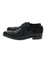 【中古】LOUIS VUITTON◆ドレスシューズ/UK6.5/BLK/レザー【シューズ】(4)
