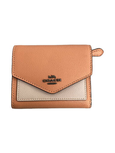 【中古】COACH◆3つ折り財布/--/ピンク/無地/レディース【服飾雑貨他】 【中古】COACH◆3つ折り財布/--/ピンク/無地/レディース【服飾雑貨他】