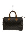 【中古】LOUIS VUITTON◆1)スピーディ30_モノグラム・キャンバス_BRW/PVC/BRW【バッグ】(4)
