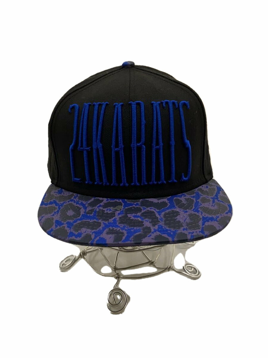 【中古】NEW ERA◆キャップ/S/コットン/BLK/メンズ/RN11493 CA40289/24KARATS【服飾雑貨他】