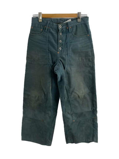 【中古】SUGARHILL◆ストレートパンツ/32/コットン/GRN【メンズウェア】 【中古】SUGARHILL◆ストレートパンツ/32/コットン/GRN【メンズウェア】