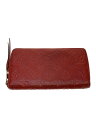 【中古】LOUIS VUITTON◆ジッピー・ウォレット_モノグラム・アンプラント_ORN/レザー/ORN/レディース【服飾雑貨他】(4)