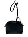 【中古】MICHAEL KORS◆ショルダーバッグ/レザー/BLK/OA-1808/ブラック//【バッグ】