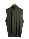 【中古】HOMME PLISSE ISSEY MIYAKE◆ニットベスト(薄手)/--/ウール/BLK/HP33KN221【メンズウェア】