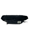 【中古】MAKAVELIC◆ウエストバッグ/PVC/BLK【バッグ】