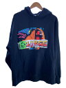 【中古】X-LARGE◆パーカー/L/コットン/BLK【メンズウェア】