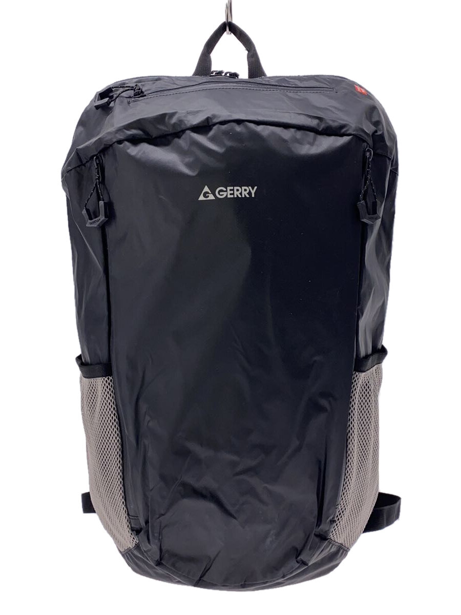 【中古】GERRY◆リュック/--/BLK【バッグ】