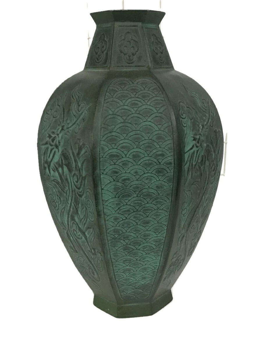 壷・花瓶/青銅製/高さ31cm