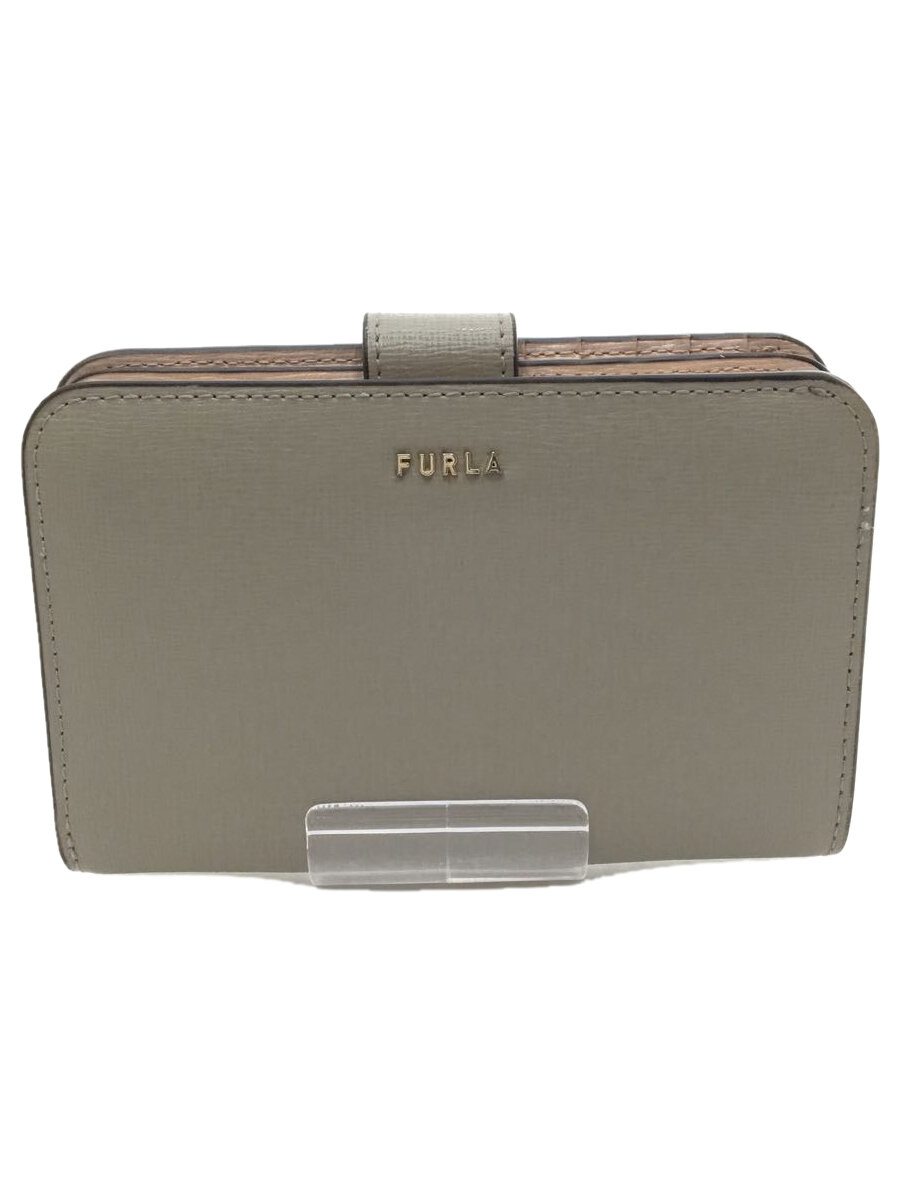 【中古】FURLA◆BABYLON/2つ折り財布/--/