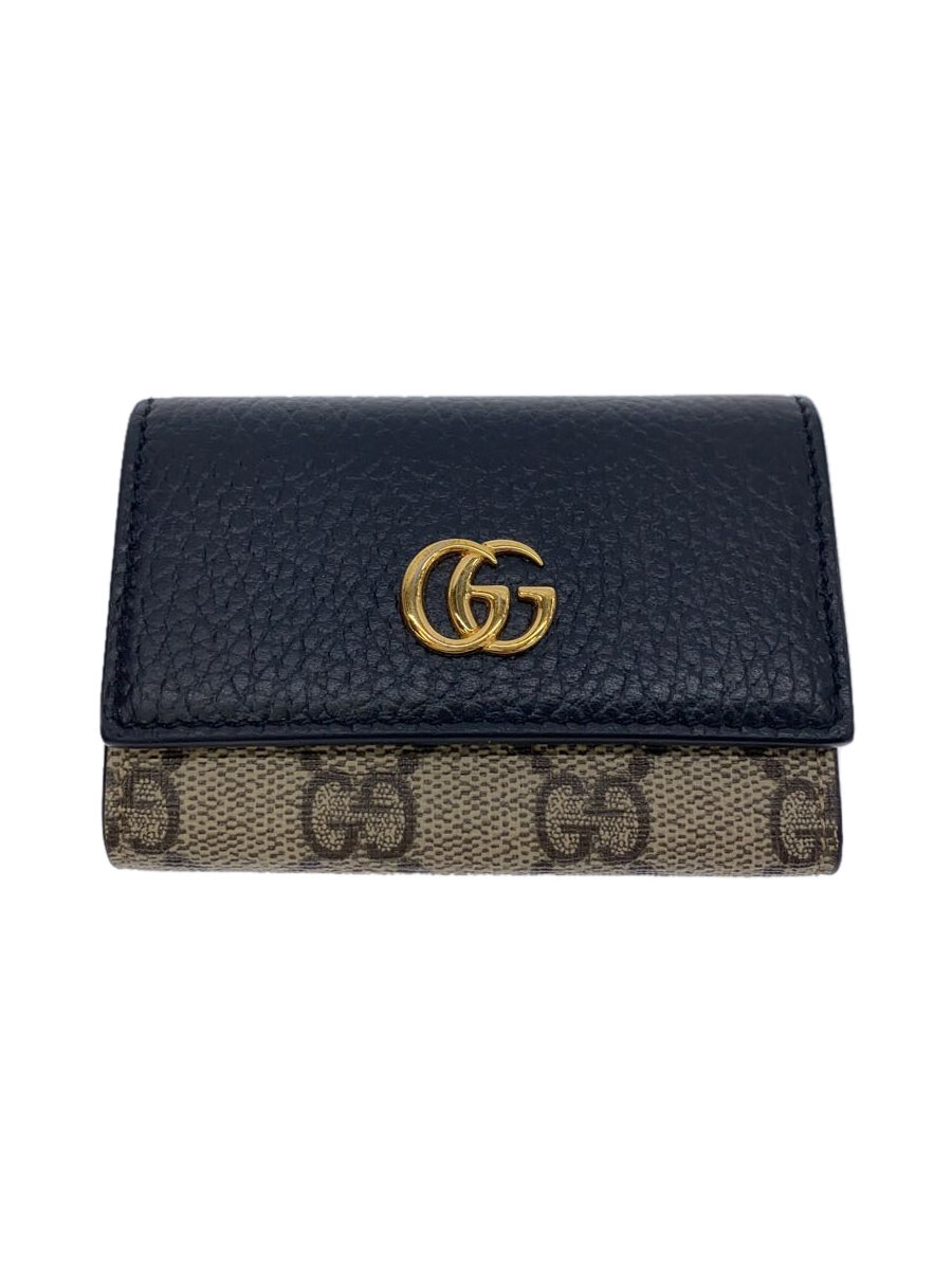 【中古】GUCCI◆キーケース/ブラック/レディース/456118-0416【服飾雑貨他】
