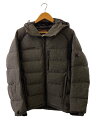 【中古】MAMMUT◆SERAC IN Hooded Jacket/ダウンジャケット/S/ナイロン/GRY/1013-00680【メンズウェア】
