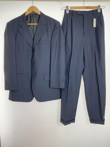 【中古】スーツ/A4/ウール/NVY【メンズウェア】 【中古】スーツ/A4/ウール/NVY【メンズウェア】