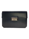 【中古】Salvatore Ferragamo◆セカンドバッグ/レザー/BLK/無地/24-0548【バッグ】(4)