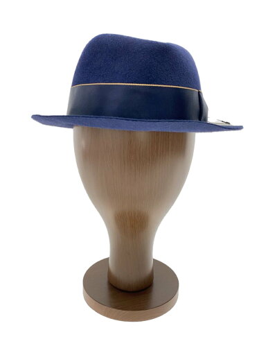 【中古】Borsalino◆ハット/7 1/8/ウール/NVY/無地/メンズ【服飾雑貨他】 【中古】Borsalino◆ハット/7 1/8/ウール/NVY/無地/メンズ【服飾雑貨他】