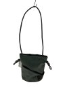 【中古】ZUCCa◆スラッシュジッパーBAG/ナイロン/GRY【バッグ】