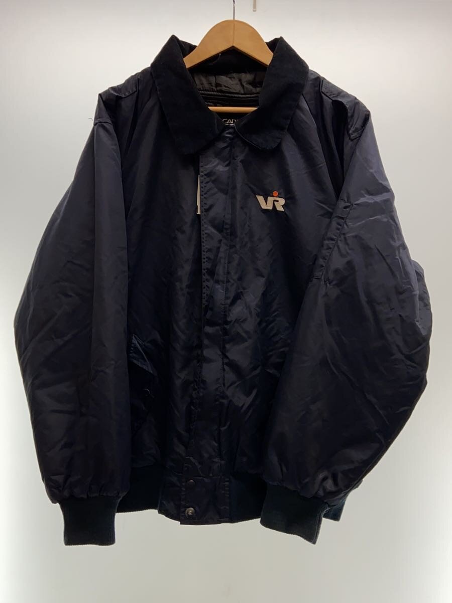 【中古】CANADA SPORTSWEAR/フライトジャケット/L/ポリエステル/NVY/L00907【メンズウェア】