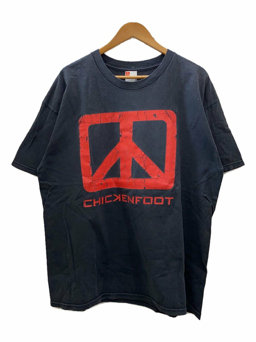 【中古】00s/CHICKENFOOT/2009/Tシャツ/--/コットン/BLK/プリント【メンズウェア】