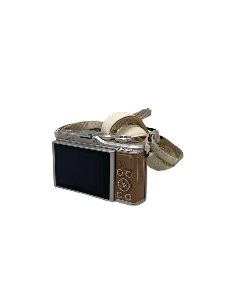 【中古】OM SYSTEM(OLYMPUS)◆デジタル一眼カメラ OLYMPUS PEN E-PL9 14-42mm EZレンズキット [ブラウン]//【カメラ】