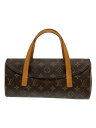 【中古】LOUIS VUITTON◆ソナティネ_モノグラム・キャンバス_BRW/PVC/BRW【バッグ】