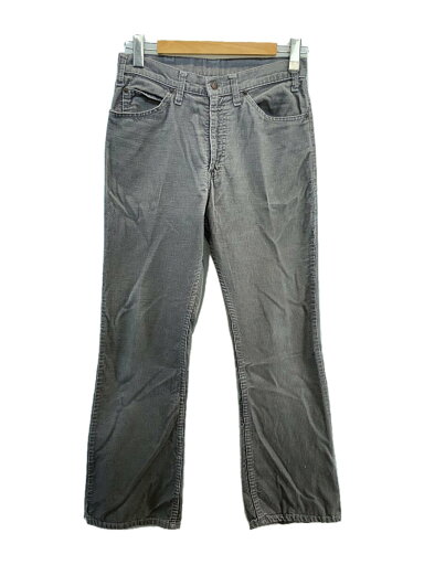 【中古】Levi’s◆70s/517/bige/ボタン裏10/ブーツカットパンツ/コーデュロイ/GRY【メンズウェア】 【中古】Levi’s◆70s/517/bige/ボタン裏10/ブーツカットパンツ/コーデュロイ/GRY【メンズウェア】