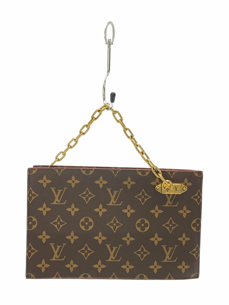 【ブランド】LOUIS VUITTON【ブランドカナ】ルイヴィトン【型番】M55646【程度】A【サイズ】【メインカラー】ブラウン【素材・生地】PVC（ビニール）【キーワード】　　2023/12/06スーパーセカンドストリート厚木林店 【3915】【中古】LOUIS VUITTON◆チェーン・クラッチ_モノグラム・キャンバス_BRW/PVC/BRW【バッグ】ブランドLOUIS VUITTON型番M55646カラーブラウン柄素材・生地PVC（ビニール）>色・素材についてサイズ>サイズ表示について実寸【バッグ】 持ち手：/ / マチ：3.5 / 高さ：16 / 幅：25 【その他】 その他サイズ：/商品は　スーパーセカンドストリート厚木林店の店頭にて販売しております。商品に関するお問合わせは、お電話(TEL:046-224-3870)にて、問合わせ番号：2339156206768をお伝えください。配送方法やお支払い方法に関するお問い合わせは、サポートセンターまでご連絡をお願いします。※お電話の対応は営業時間内のみとなります。お問い合わせフォームでお問い合わせの際はご注文番号をご記入下さいこの商品に関する出品店舗からのコメント気になる大きなキズ汚れ無し詳細は店舗までお問い合わせ下さい。